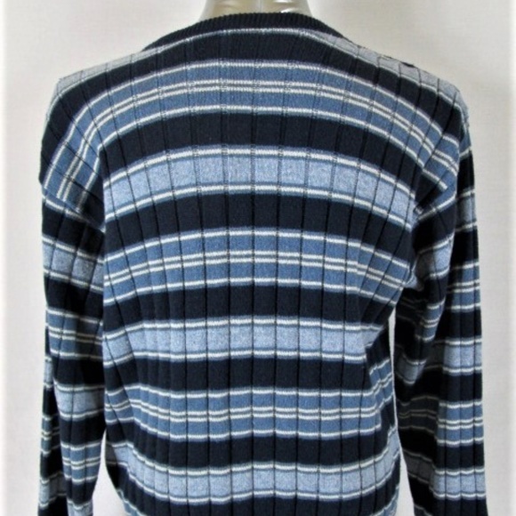 NORTHERN REFLECTIONS MENS Large BLUE SWEATER (I)E1 - Picture 5 of 8